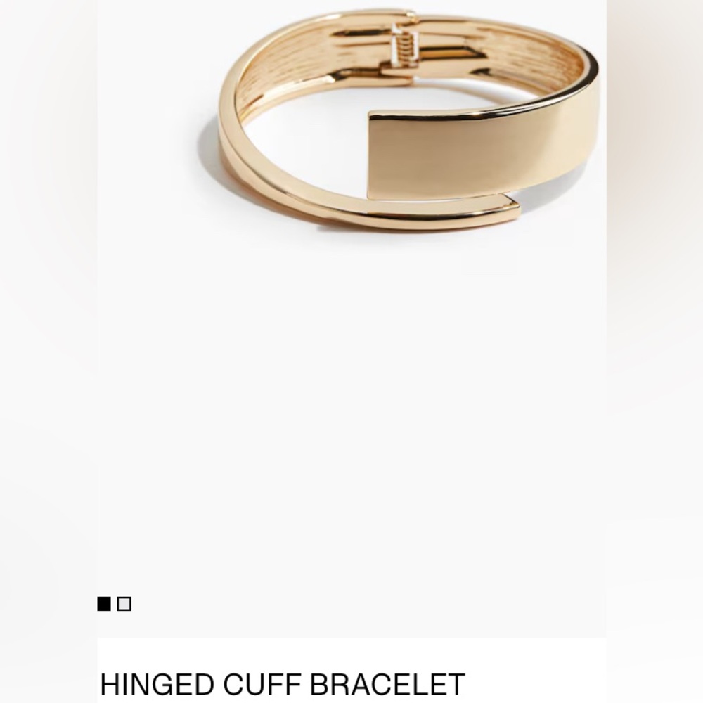 H&M HINGED CUFF BRACELET